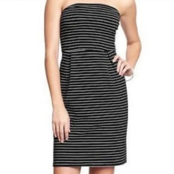 Old Navy Striped Strapless Dress Size XS - Picture 1 of 11